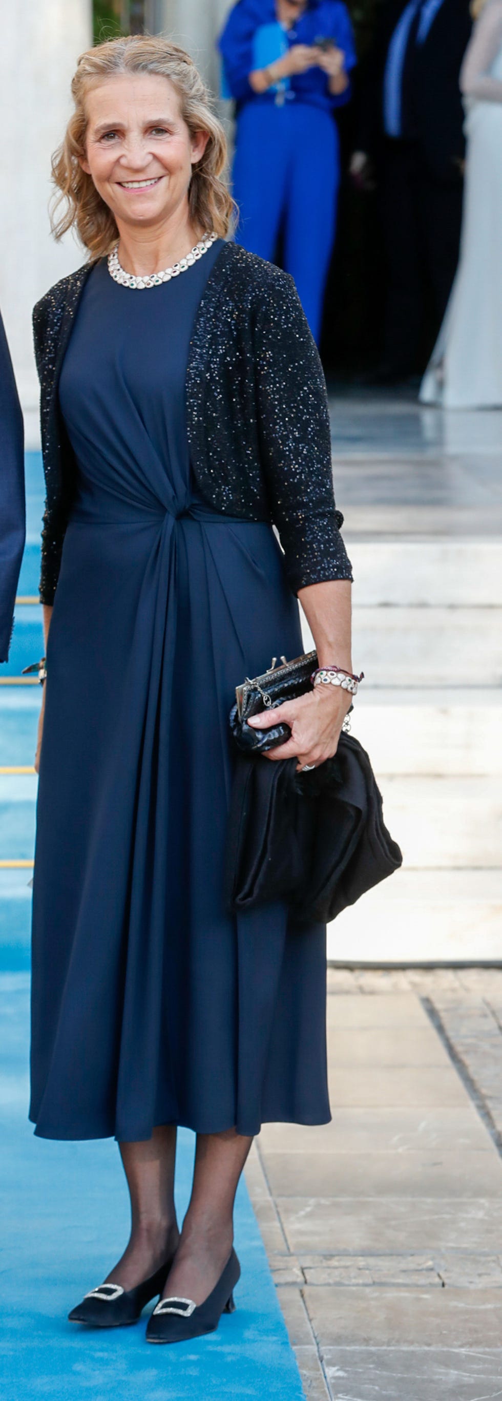 infanta elena de boda en grecia en octubre de 2021