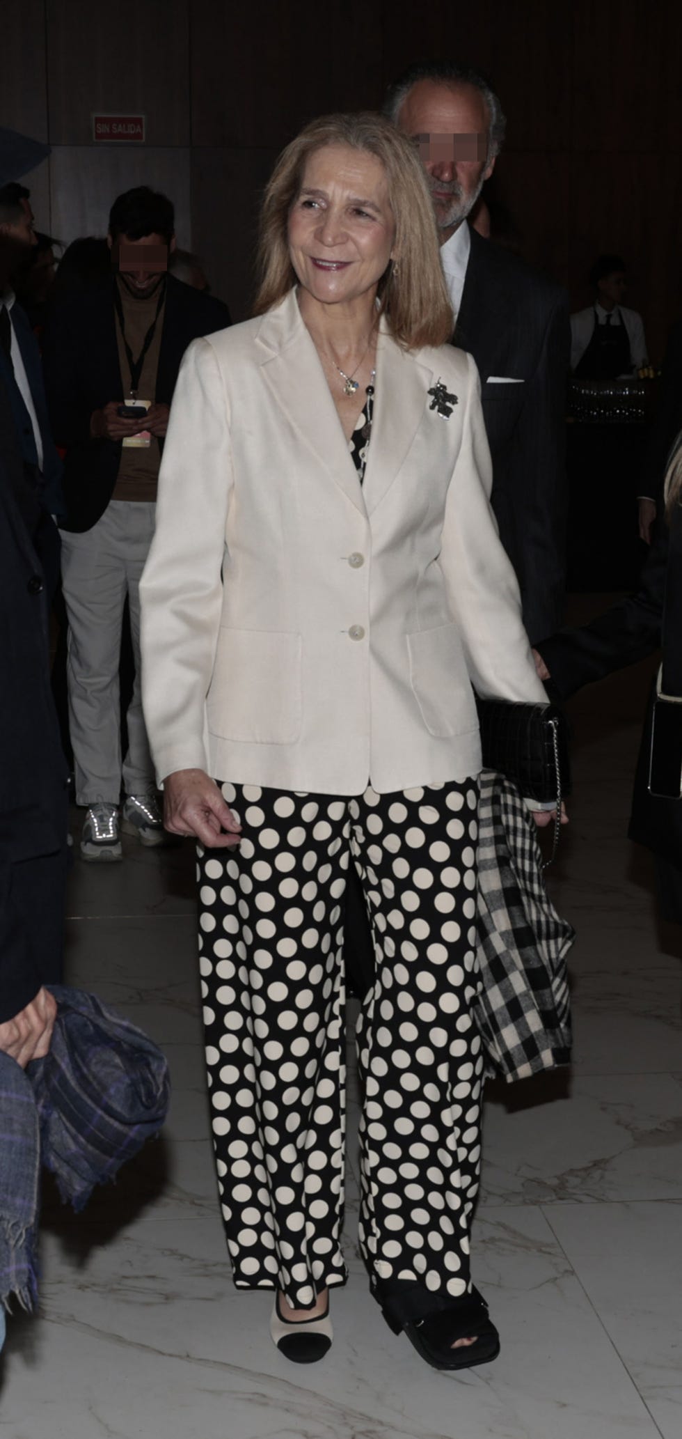 la infanta elena en la gala anual de la asociacion de la prensa deportiva de madrid