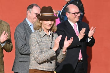 infanta elena during the bullfight in guillena saturday february 15, 2025