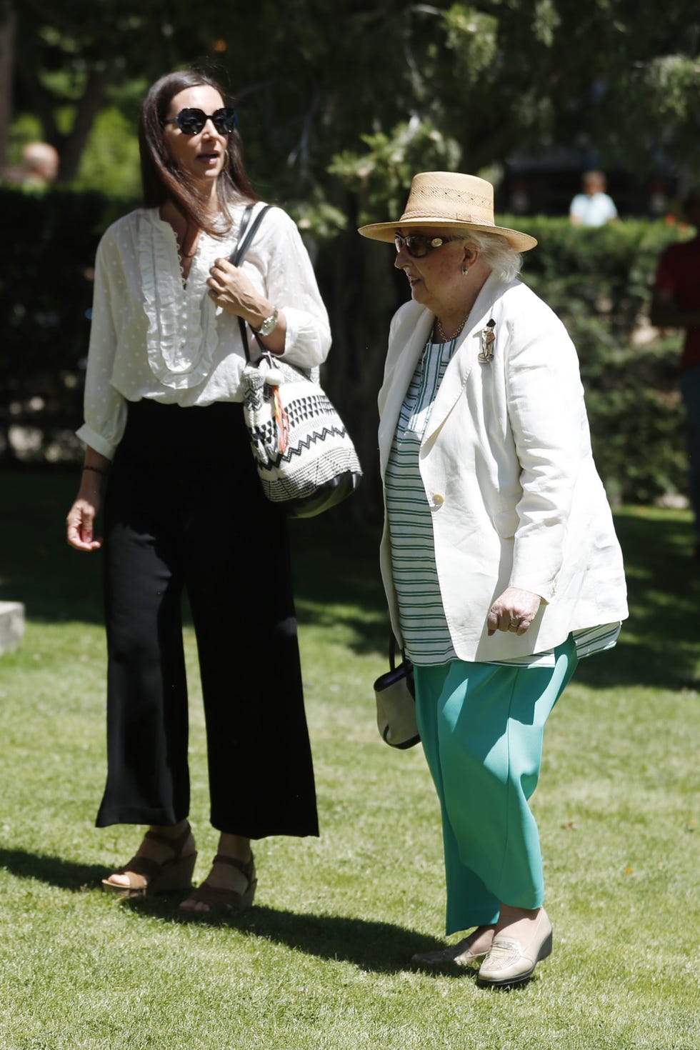 La Infanta Pilar con Bárbara Cano