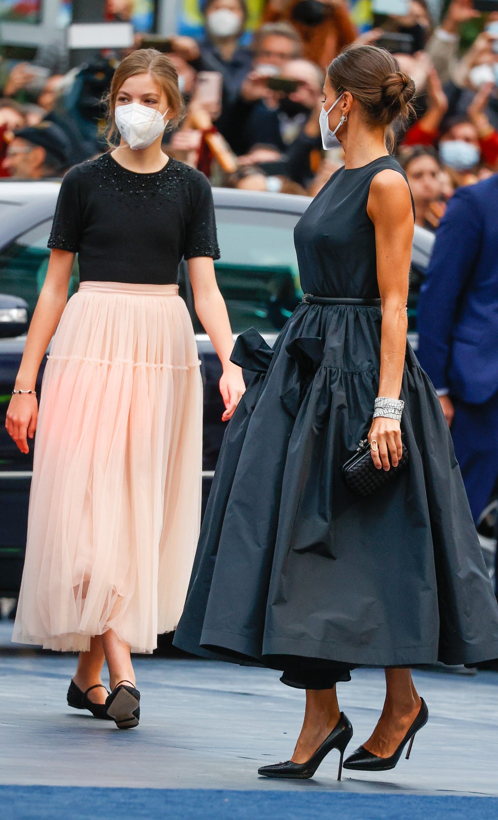 la infanta sofía con su look bailarina en asturias