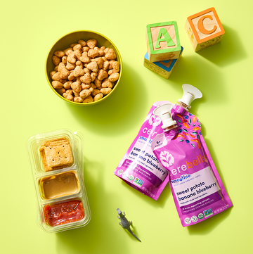 Baby pouches, kids snacks and building blocks baby pouches, kids snacks and building blocks