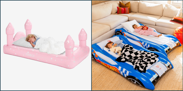 inflatable sleepover beds