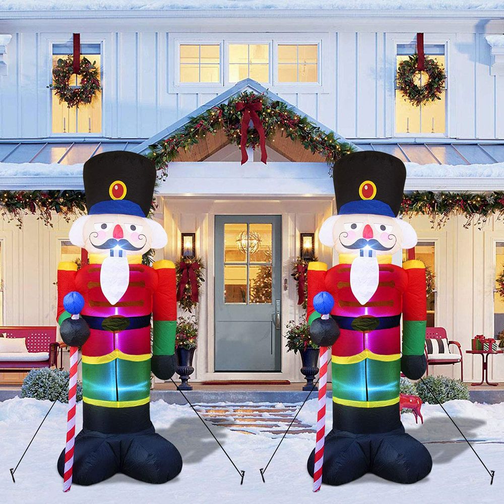 Amazon Is Selling An 8-Foot Inflatable Nutcracker That Will Be The Star ...