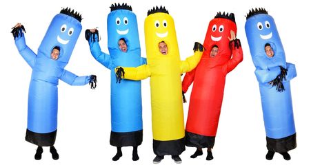inflatable tube group costumes