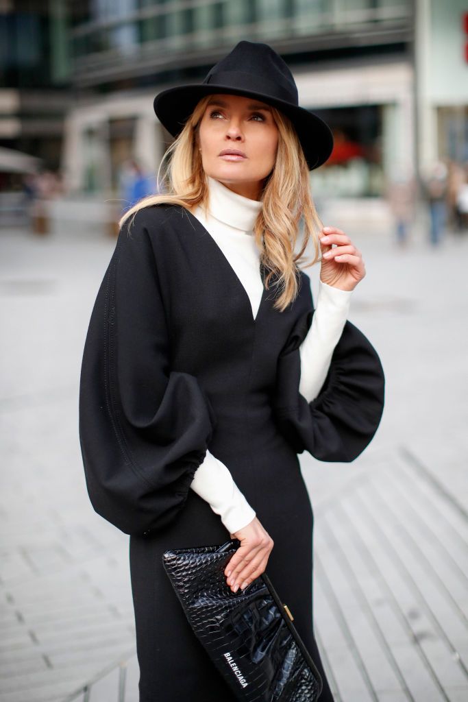 10 ideas para llevar el sombrero en los looks de invierno vistas en el  'street style