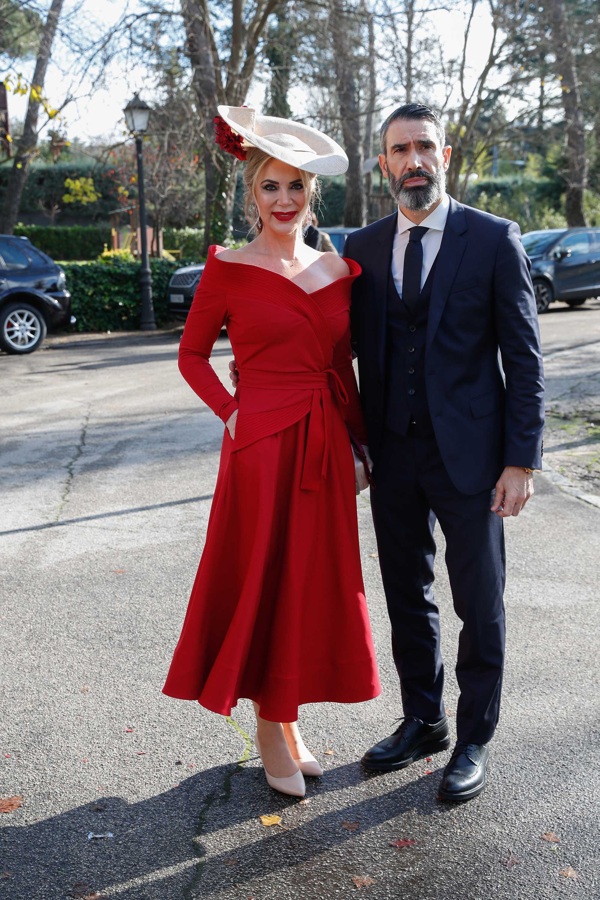 rosanna zanetti, lourdes montes en la boda de cristina reyes
