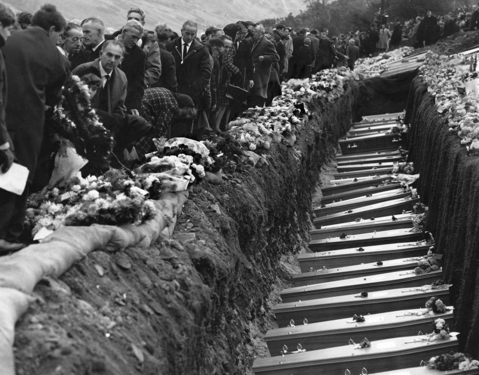 Aberfan Funeral Aberfan Funeral
