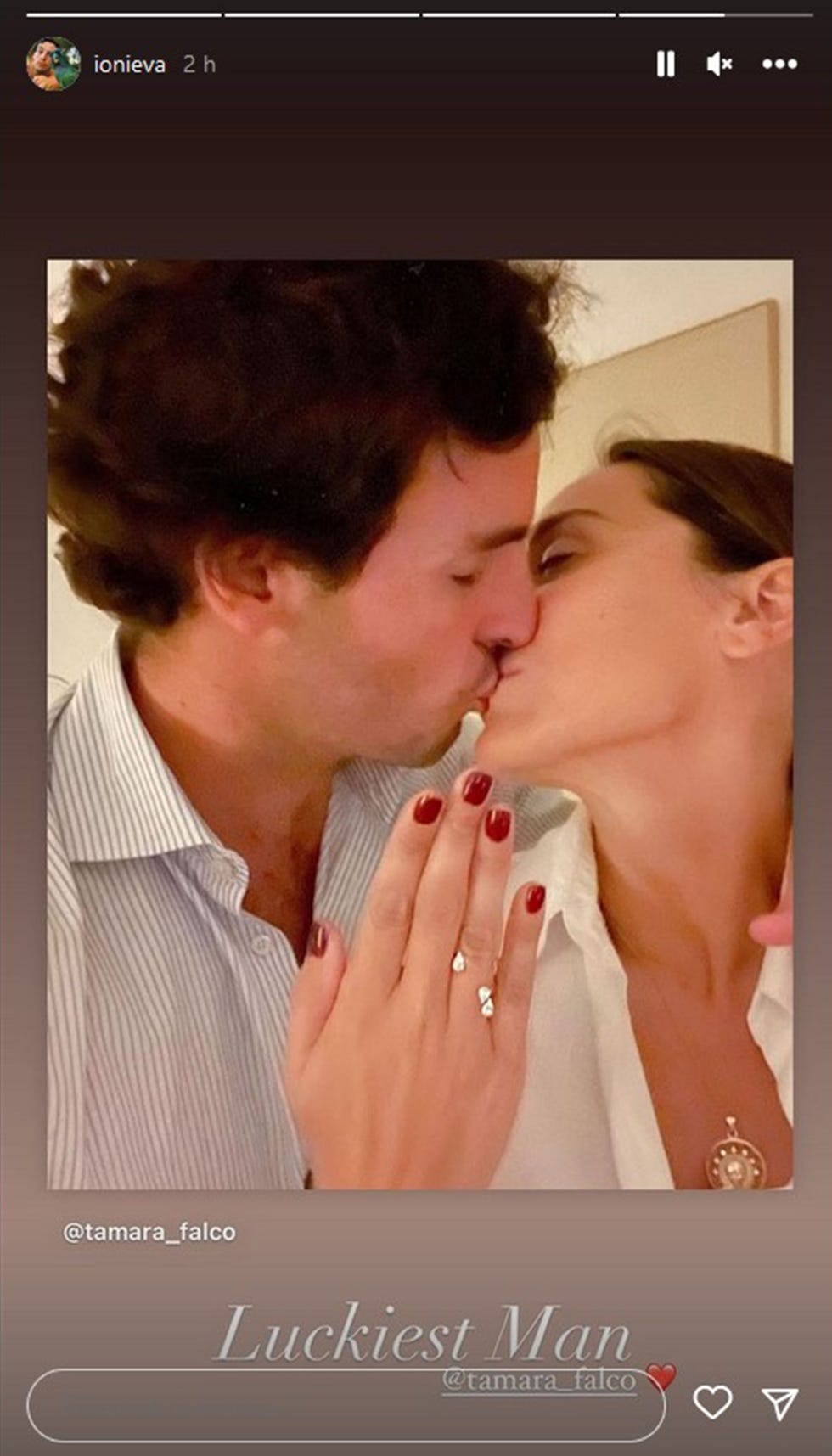 iñigo onieva y tamara falcó se han prometido