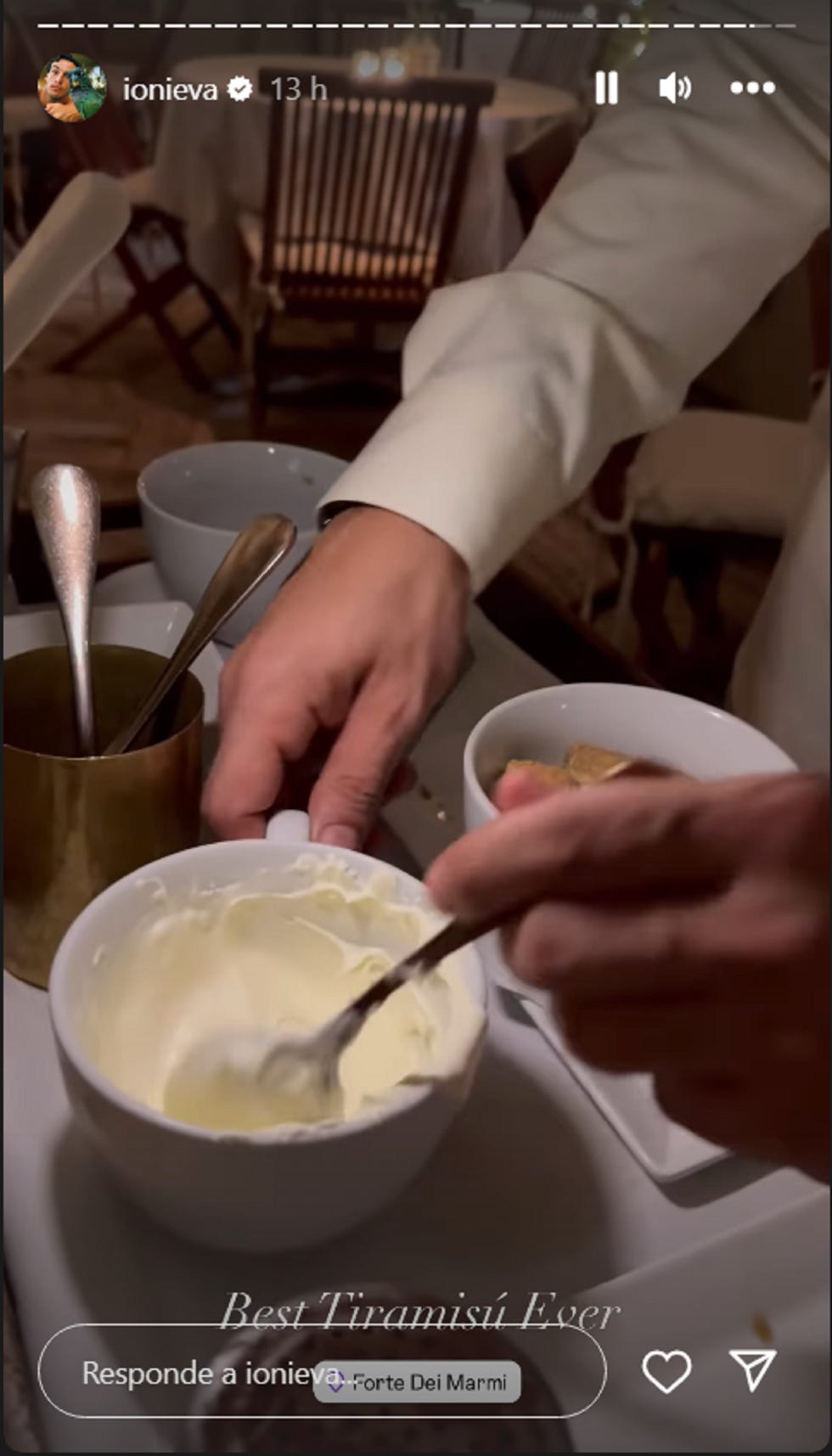 el tiramisu de iñigo onieva en miami