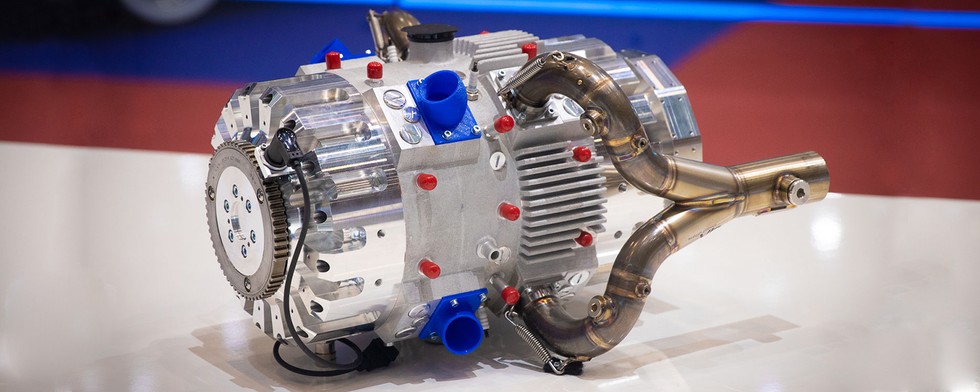 Prototipo de motor Innengine e rex