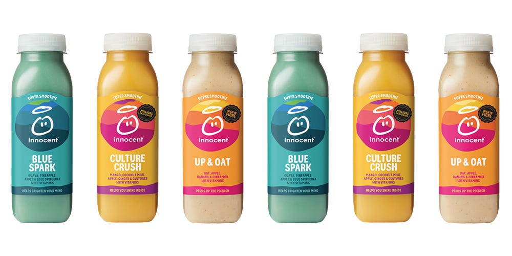 Innocent Drinks Launch Three New Smoothie Flavours