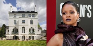 inside rihanna's incredible eight bedroom london home, which is up for sale