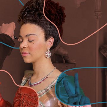 the hair and makeup of 'queen charlotte a bridgerton story'