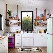 tiny house kitchen interior