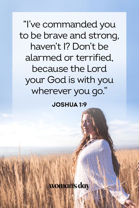 inspirational bible verses joshua 1 9