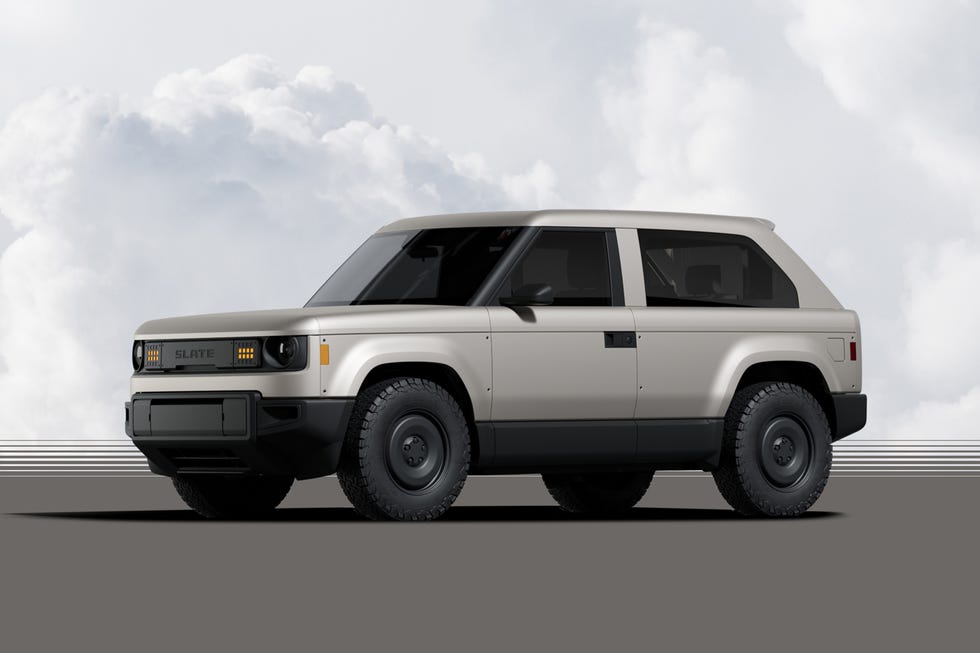 2027 slate truck prototype and accessories