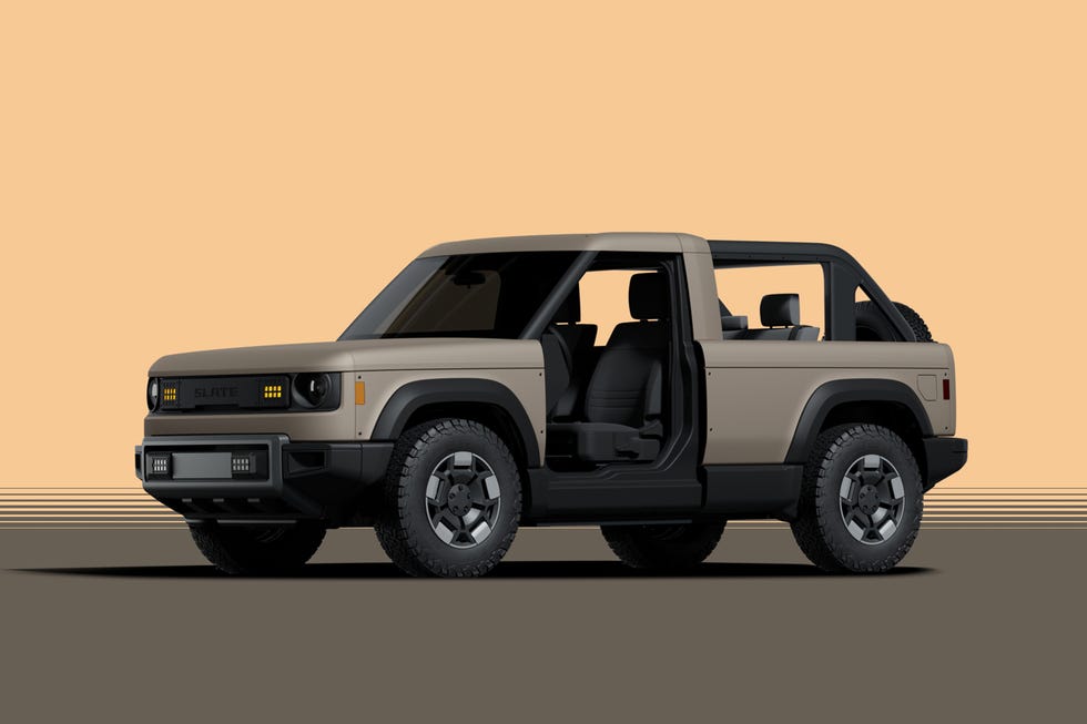 2027 slate truck prototype and accessories