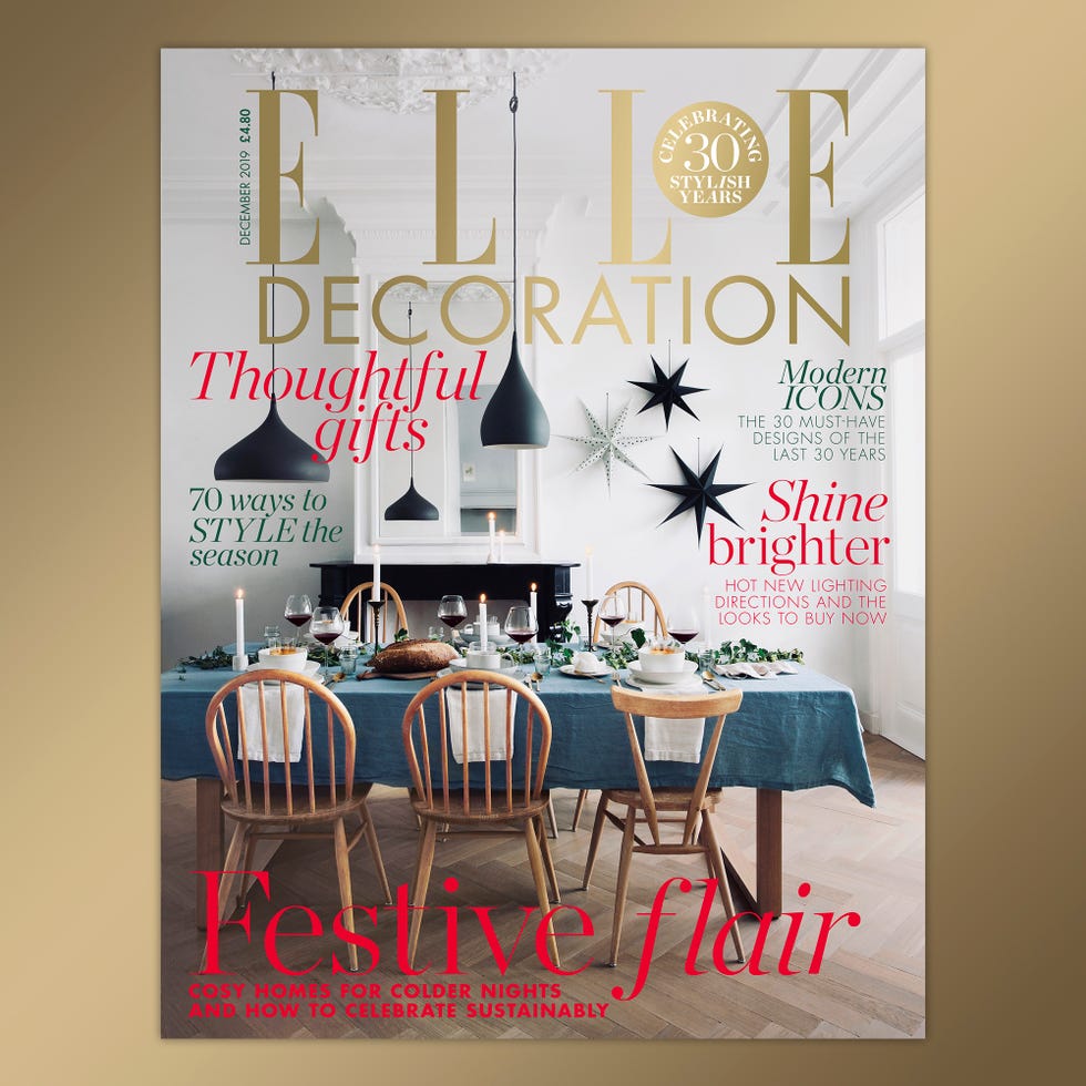 ELLE Decoration December cover 2019