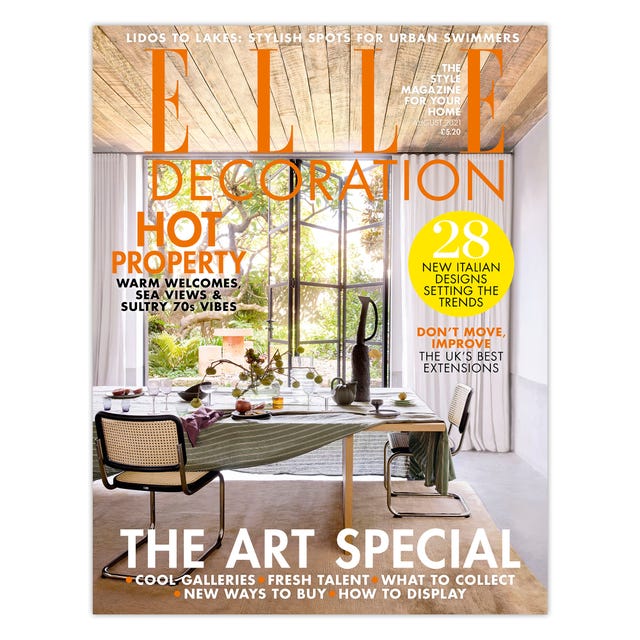 Get creative with ELLE Decoration August – the art special