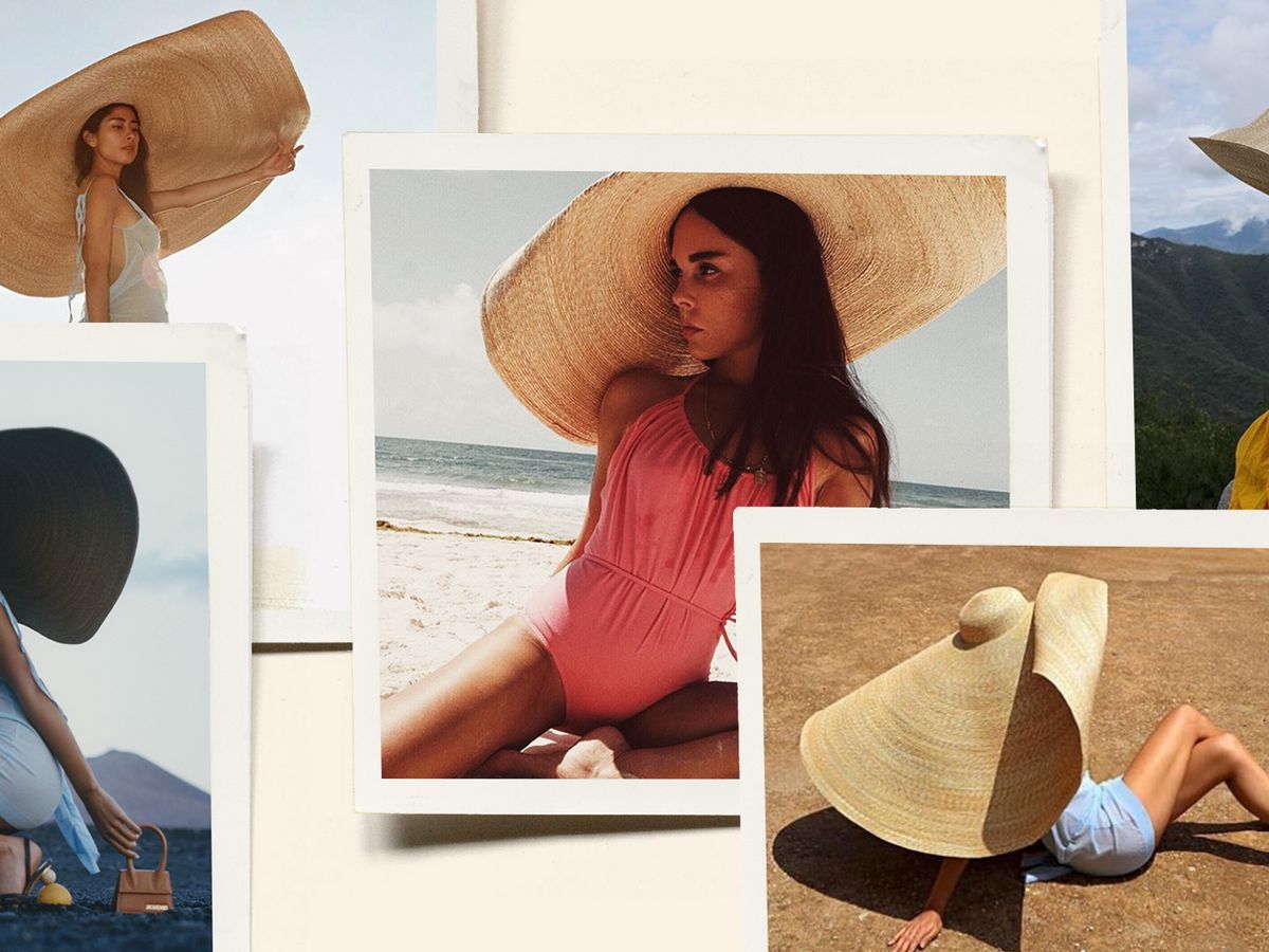 How That Giant Straw Jacquemus Hat Won Instagram This Summer