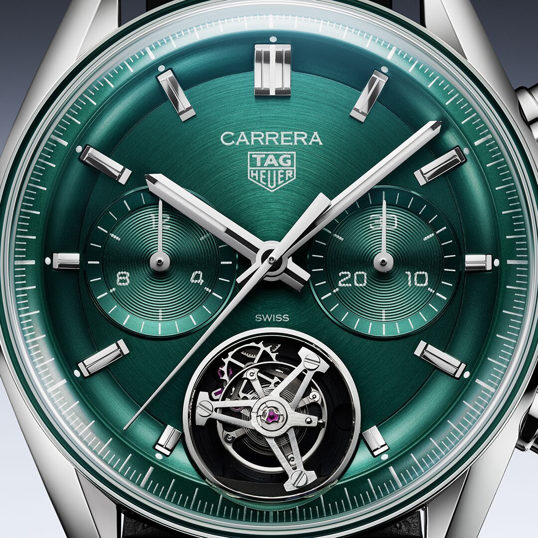 Tag Heuer Unleashes New Dato Carrera with Teal Green Dial