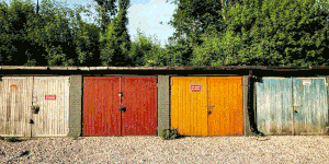 Property, Shed, Door, Wood, Wall, Tree, Garage, Grass, Building, House, 