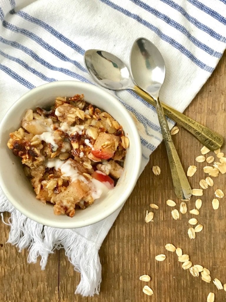 Healthy Sugar-Free Desserts - Apple Crisp