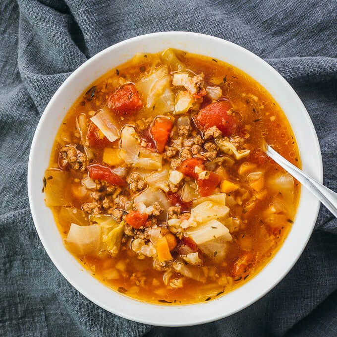 Cabbage Soup - Instant Pot Soups