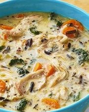 instant pot creamy chicken and wild rice soup