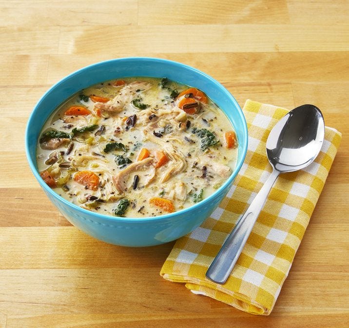 Best Instant Pot Creamy Chicken and Wild Rice Soup Recipe - How to