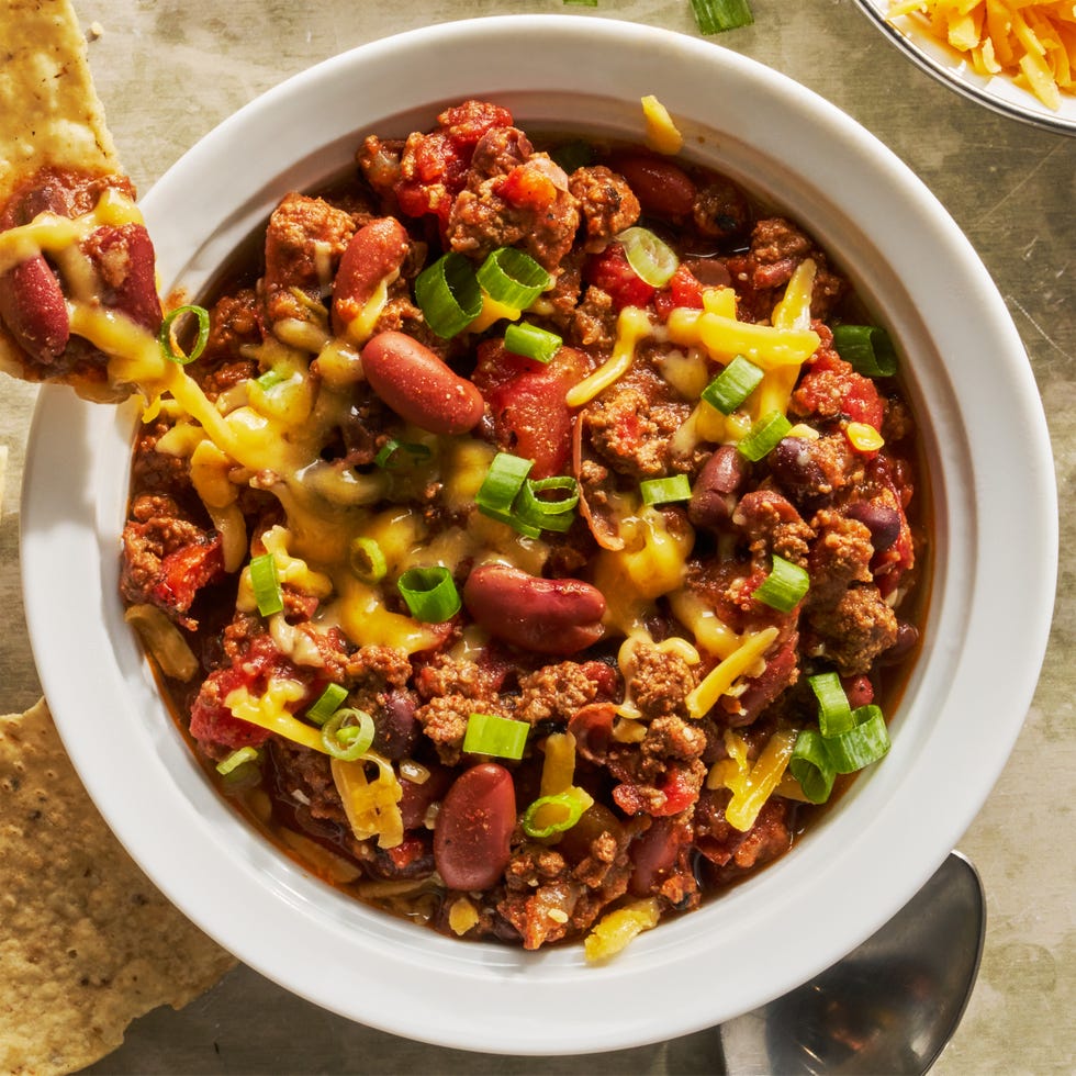 beef chili in an instant pot
