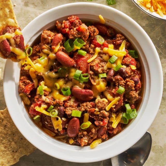 beef chili in an instant pot