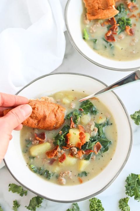 Healthy Zuppa Toscana Soup - Instant Pot Soups