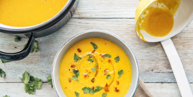 Spicy Instant Pot Carrot Soup Recipe - Pinch of Yum
