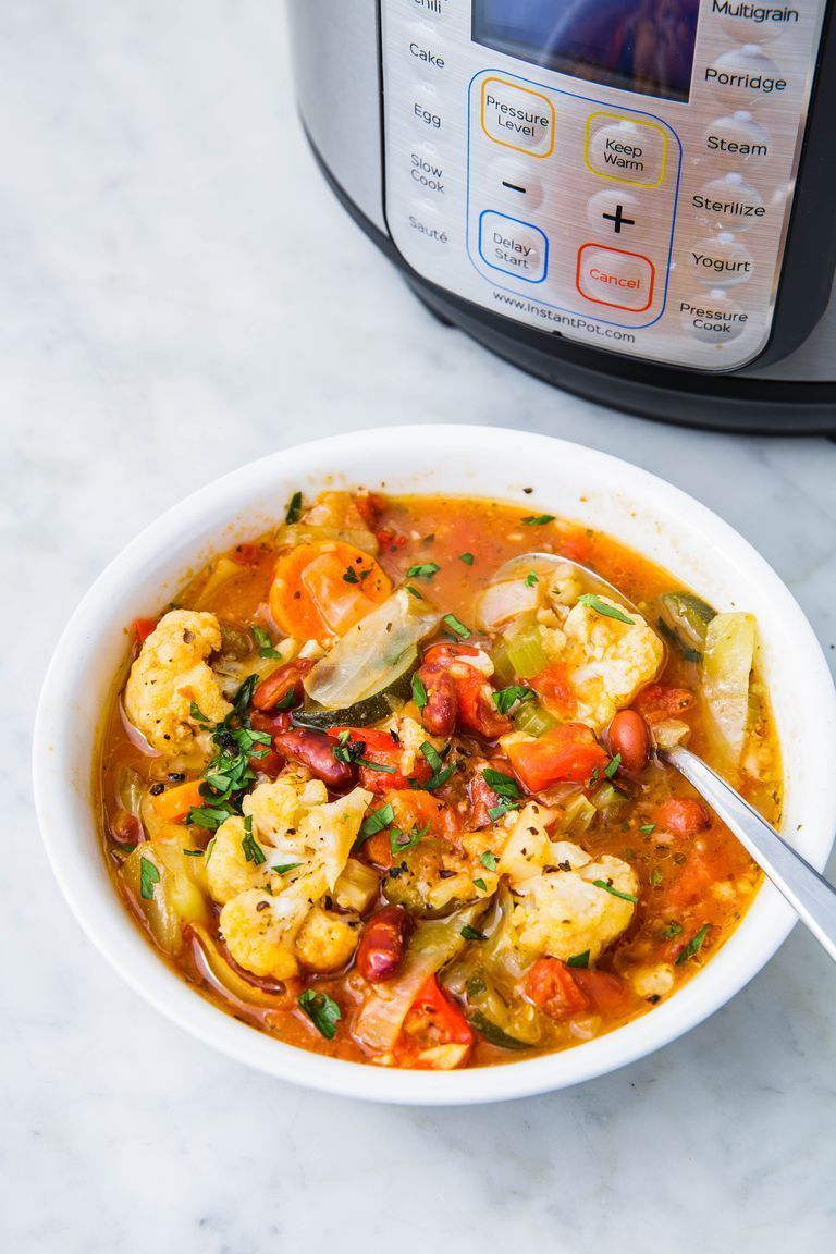 Best Instant Pot Vegetable Soup Recipe