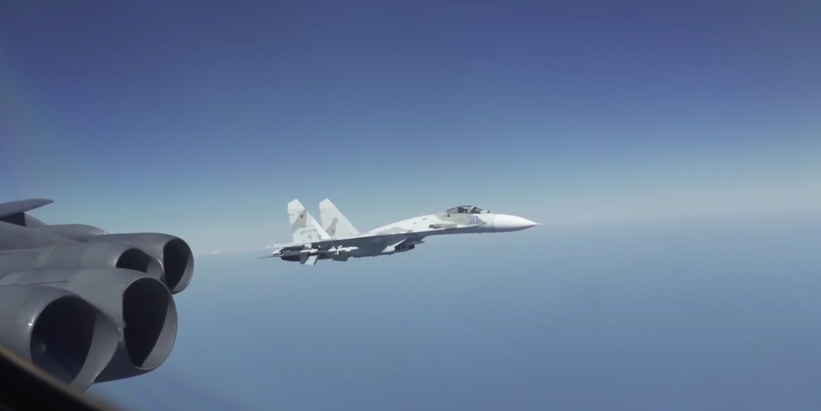 US fighter jets again intercept Russian military aircraft near