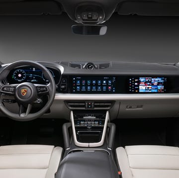 porsche cayenne updated interior