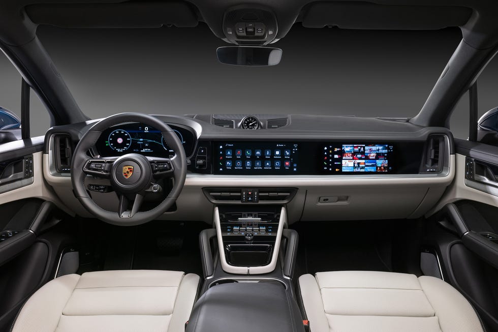 porsche cayenne intérieur mis à jour