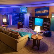 blockbuster store on airbnb