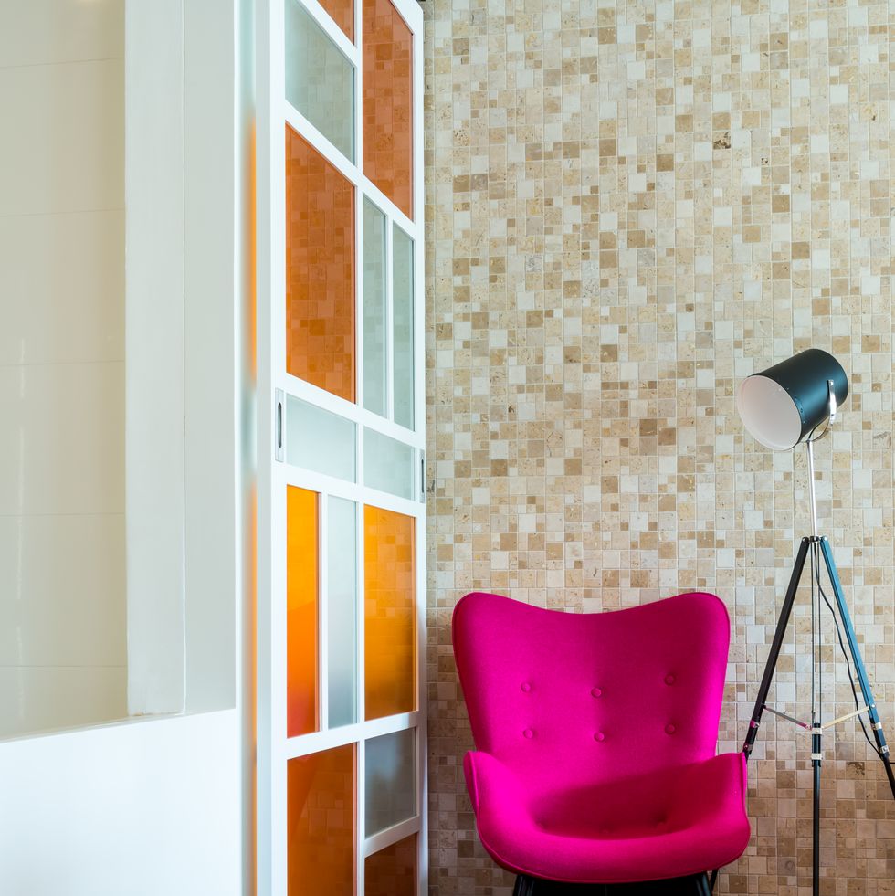 interior design of empty moderm room
