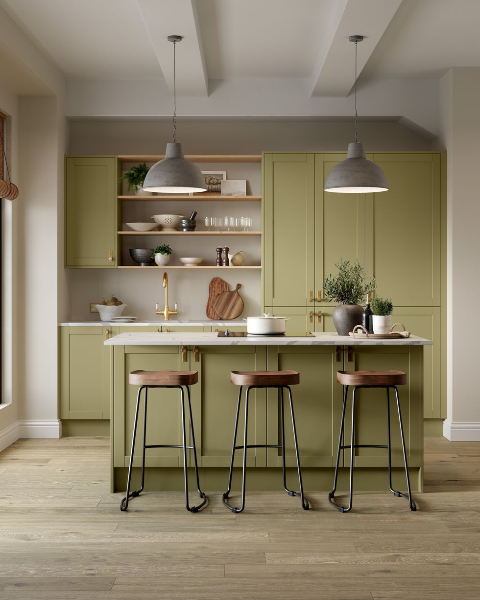interior design trends 2024 one wall kitchen
