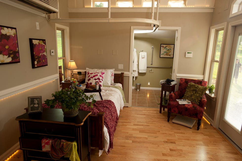 Microcasa o granny pod para abuelos