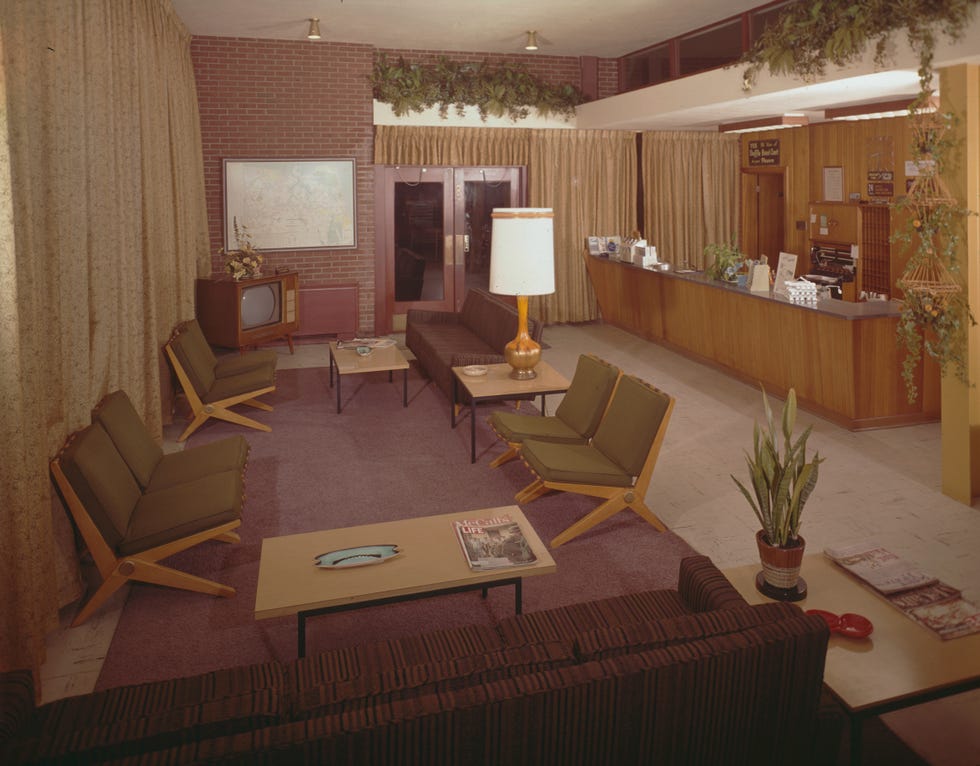 lobby of the ocean ranch motel