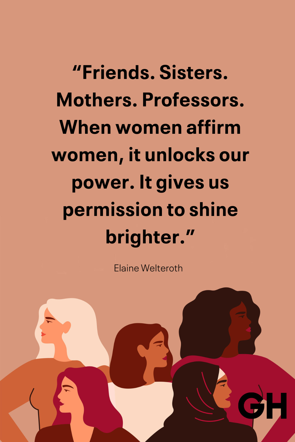 quote emphasizing the importance of womens affirmation and empowerment