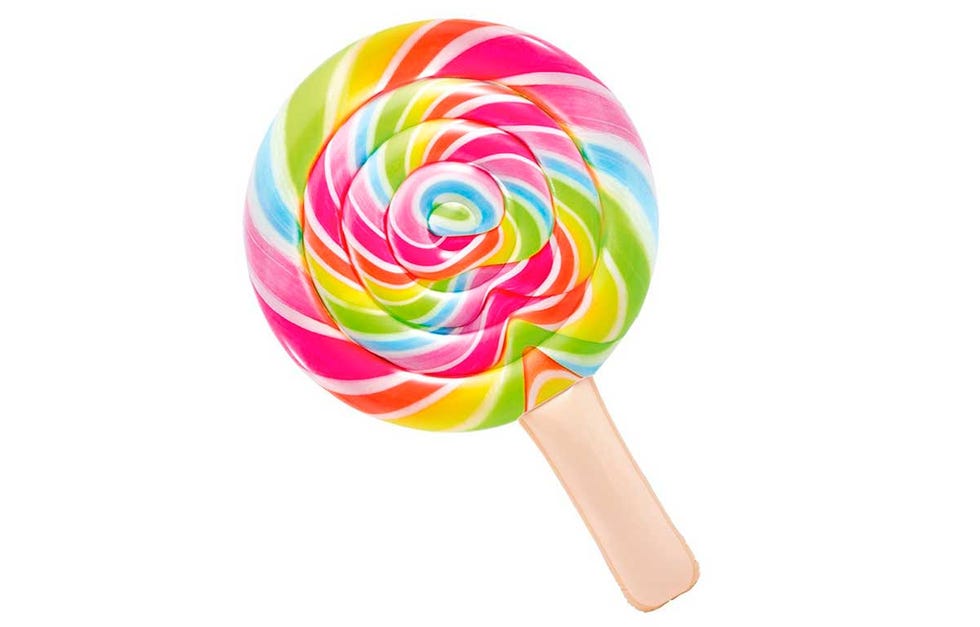 Intex Colchoneta hinchable Piruleta de colores en Amazon