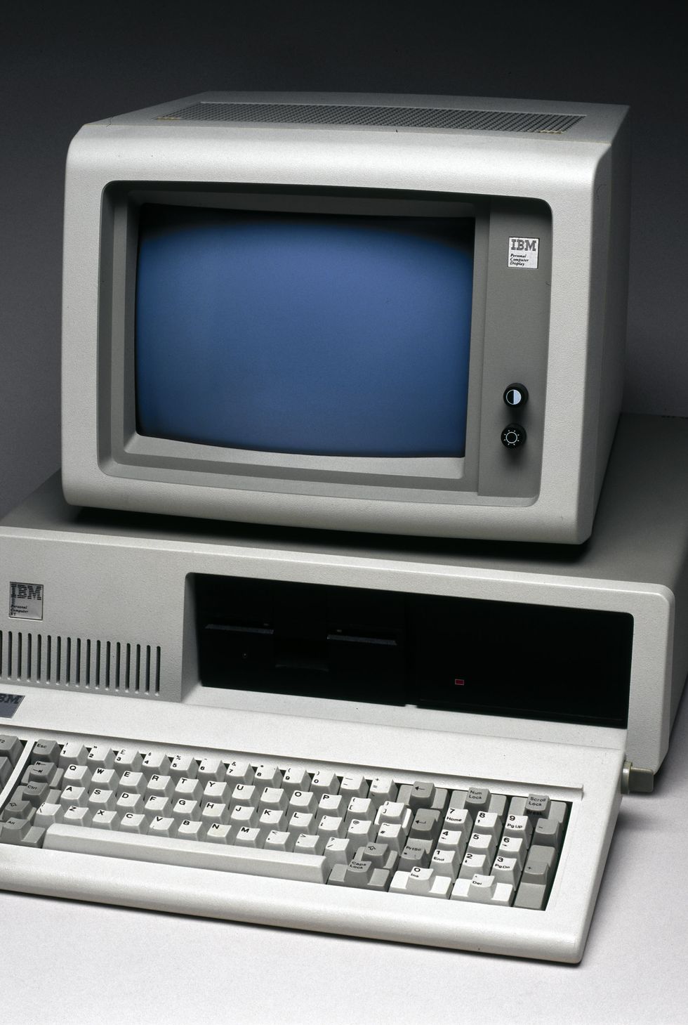 IBM XT personal computer, 1983.