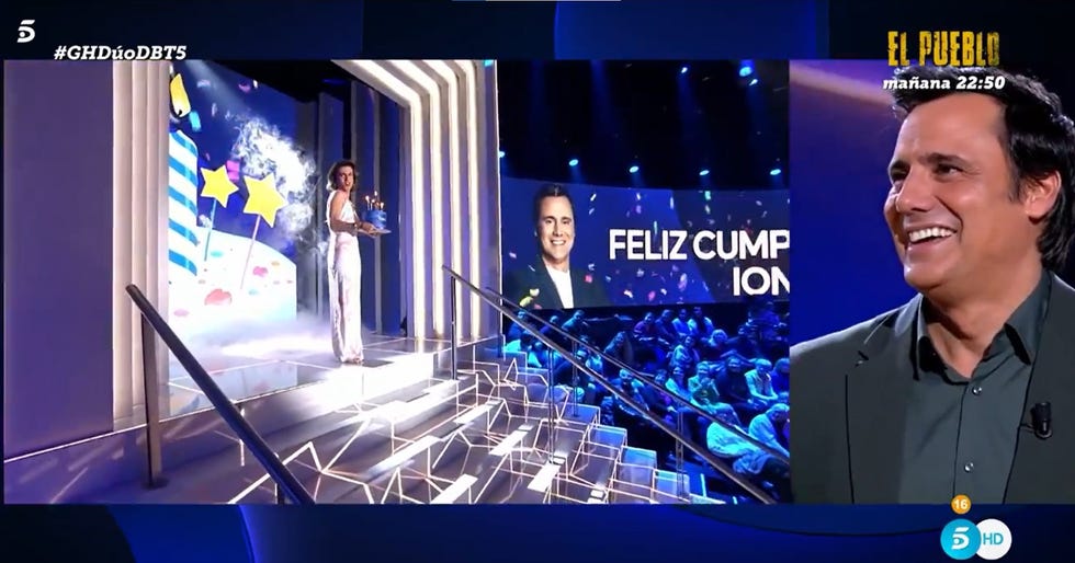 ion aramendi sorpresa cumpleaños gh duo