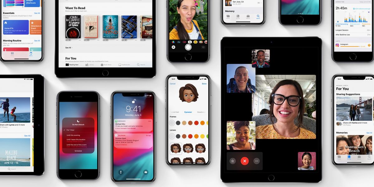 ios 12 apple iphone 2018