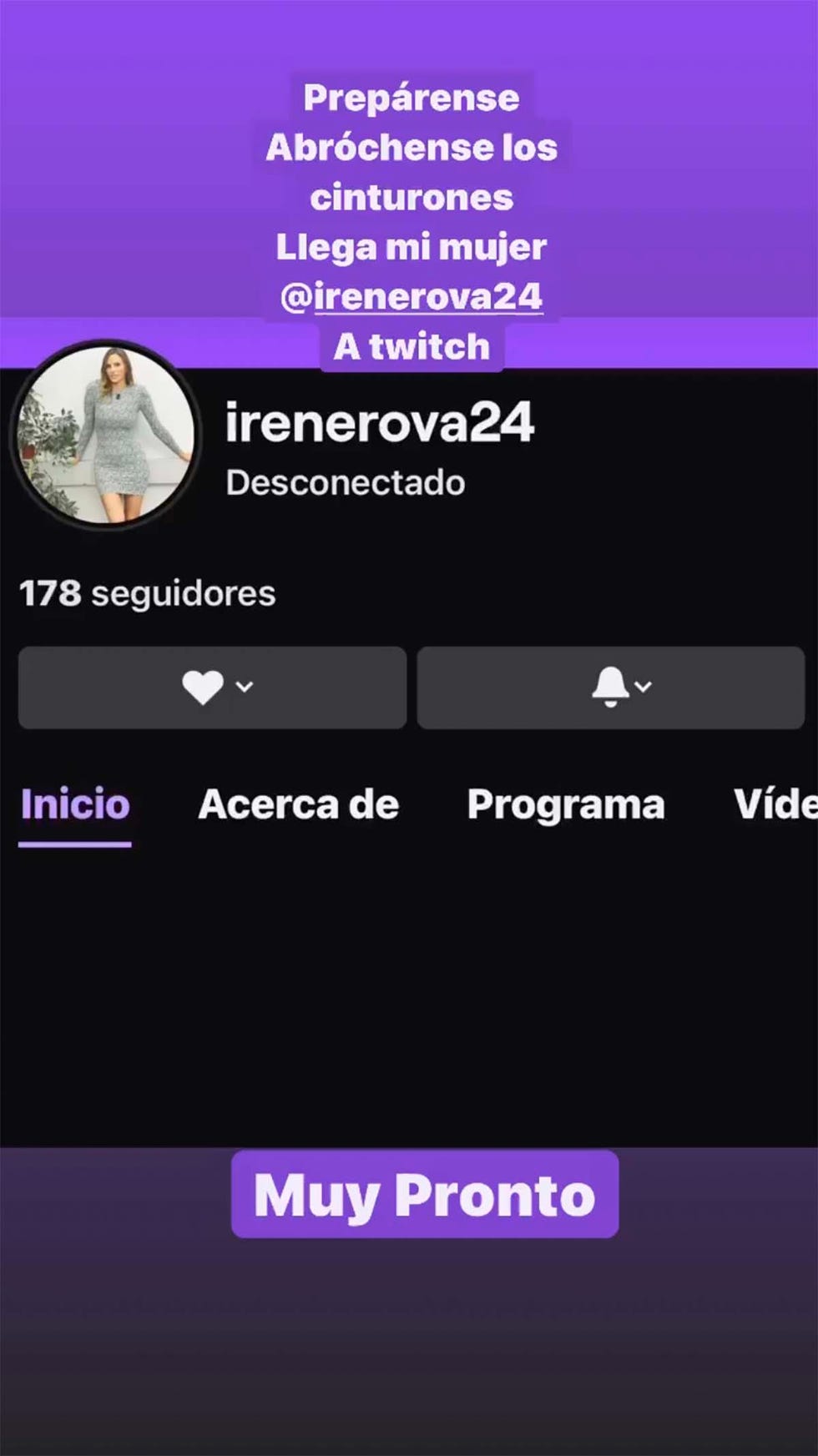 irene rosales nuevo proyecto